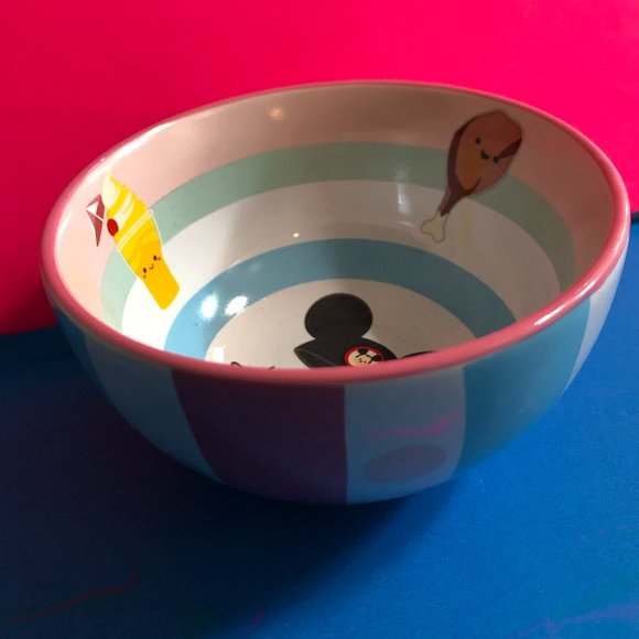 ShopDisney Parks Mickey Mouse Ceramic Nesting Dinner Bowl Set by Jarrod Maruyama - Picture 8 of 12